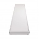Rám LED panelu 30x120cm 65mm pro přisazení bílý