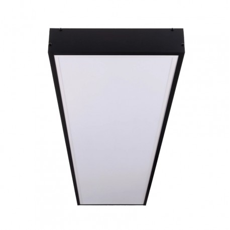 Rám LED panelu 30x120cm 65mm pro přisazení černý