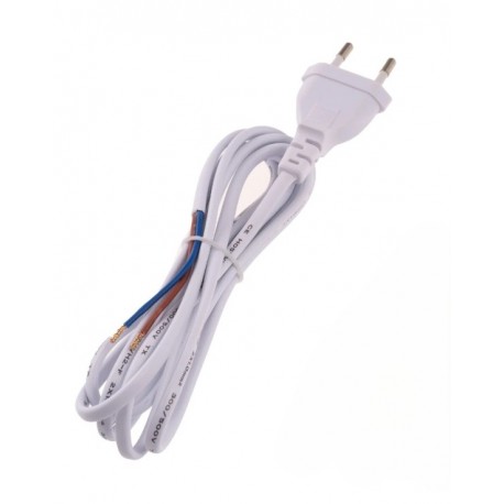 Flexo šňůra 2m 2x0,75mm2 Bílá