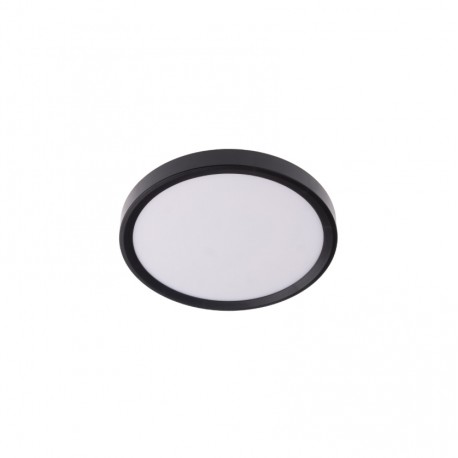 LED panel PANKA 18W CCT černé kulaté stropní