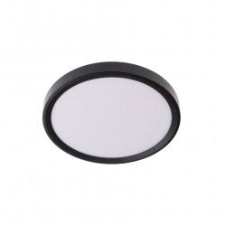 LED panel PANKA 24W CCT černé kulaté stropní