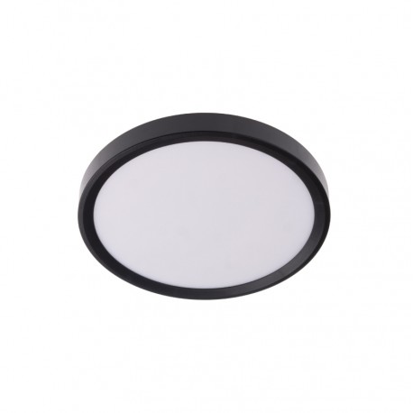 LED panel PANKA 24W CCT černé kulaté stropní