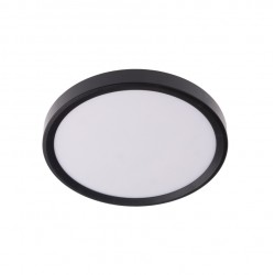 LED panel PANKA 30W CCT černé kulaté stropní