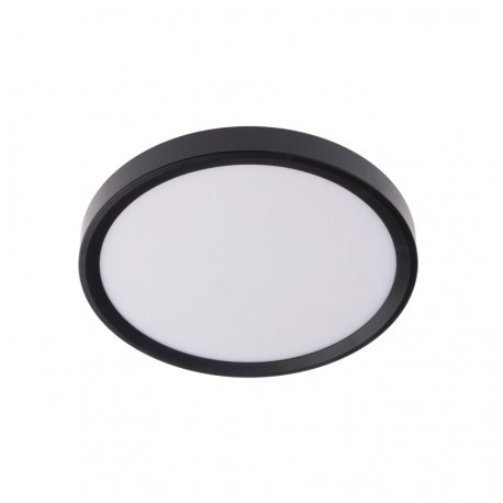 LED panel PANKA 30W CCT černé kulaté stropní