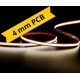 LED pásek 24V COB 4W 4mm vnitřní - Denní bílá