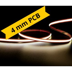LED pásek 24V COB 4W 4mm vnitřní - Denní bílá
