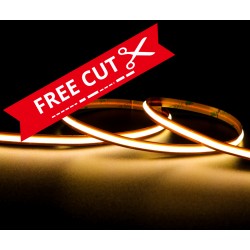 LED pásek 12V COB 13W free cut - Teplá bílá